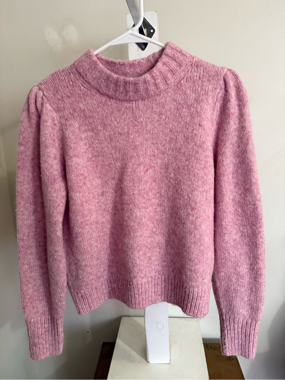 J.Crew Factory Puff-Sleeve Sweater